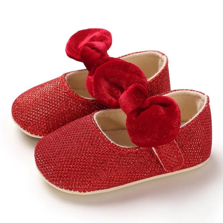 Cotton Bowknot Toddler Shoes