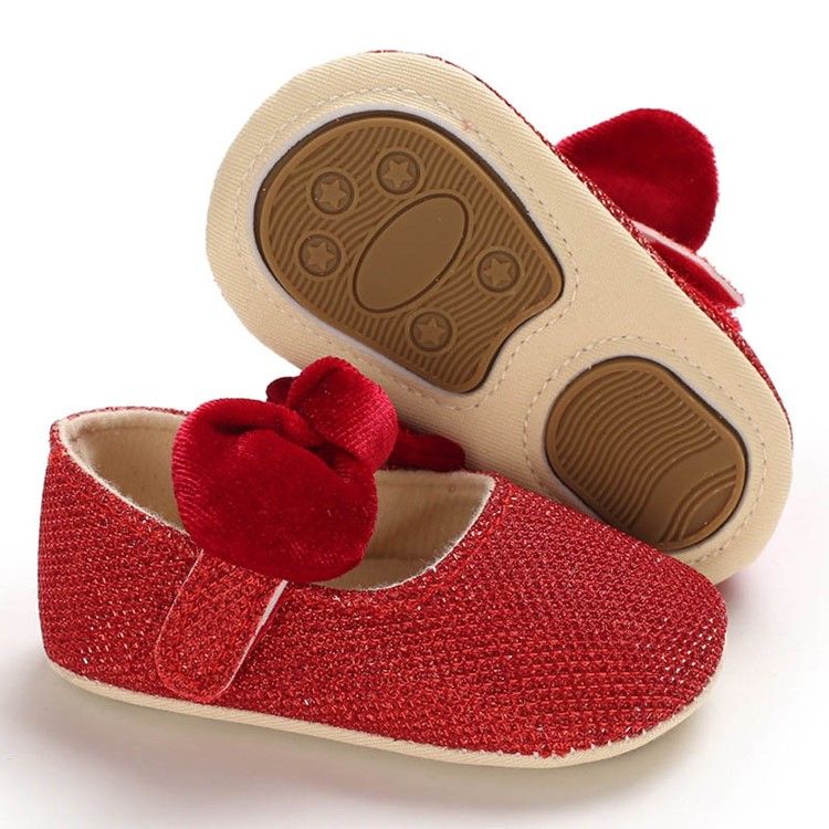 Cotton Bowknot Toddler Shoes