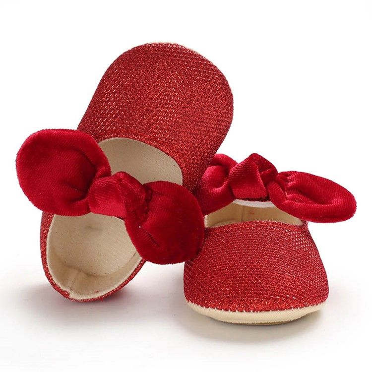 Cotton Bowknot Toddler Shoes