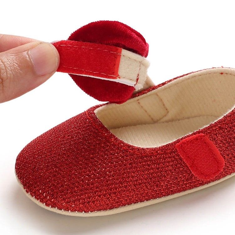 Cotton Bowknot Toddler Shoes