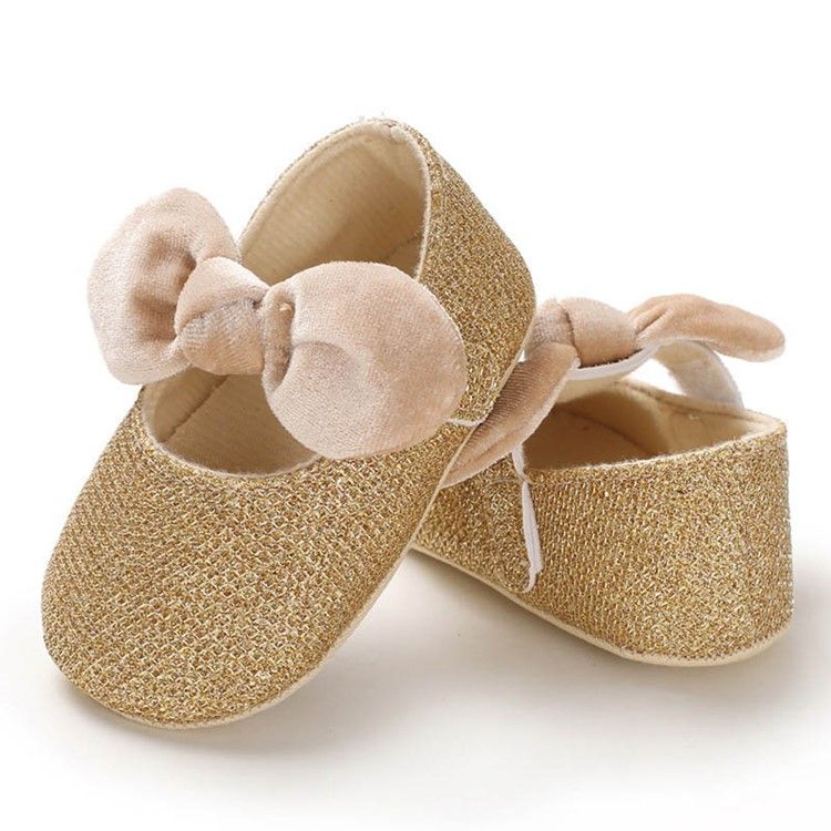 Cotton Bowknot Toddler Shoes