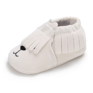 Elastic Band Fringe Toddler Shoes