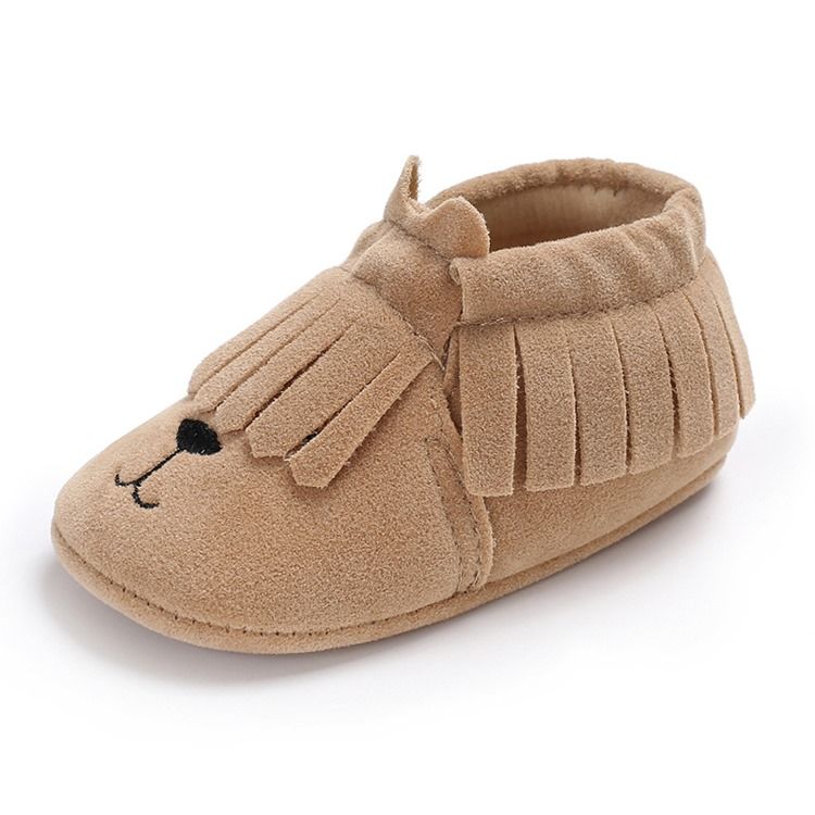 Elastic Band Fringe Toddler Shoes