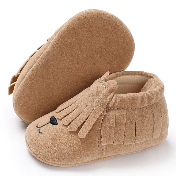 Elastic Band Fringe Toddler Shoes