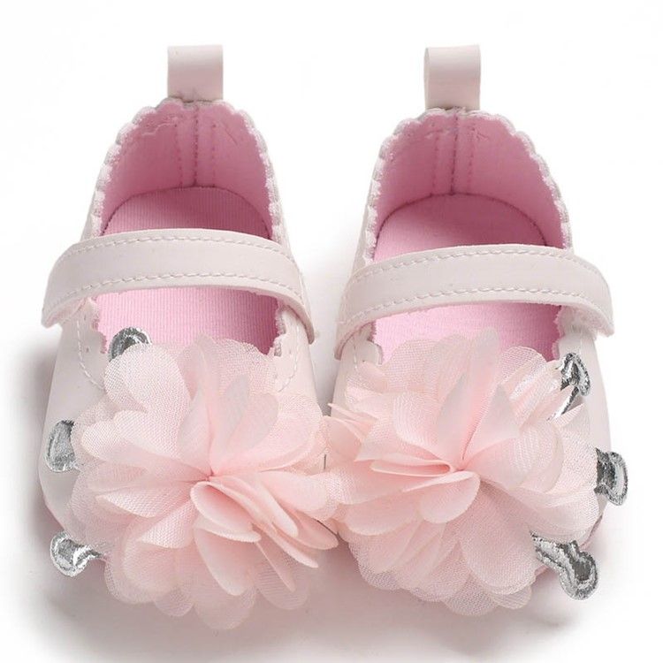 Floral Velcro Baby Toddler Shoes