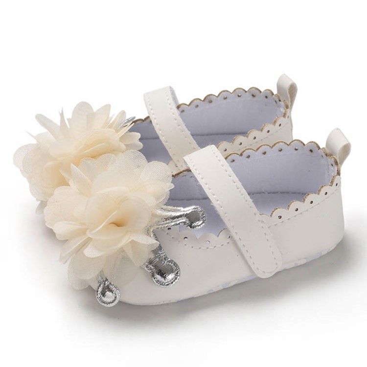 Floral Velcro Baby Toddler Shoes