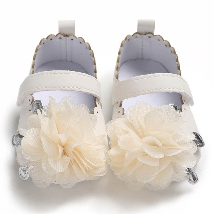 Floral Velcro Baby Toddler Shoes