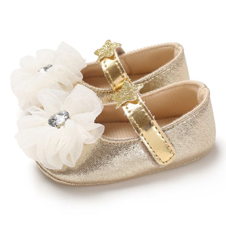 Floral Velcro Toddler Girl Shoes