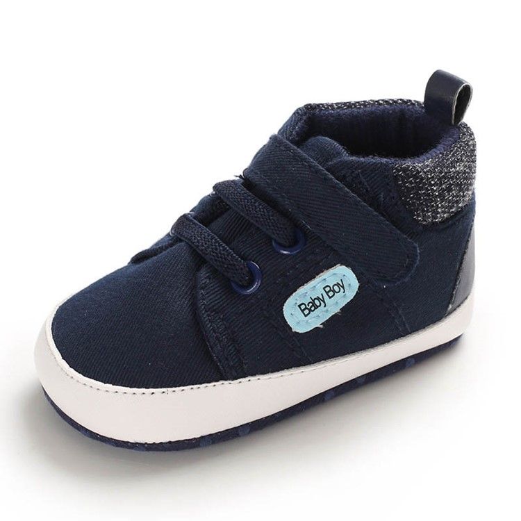 Patchwork Lace-up Unisex Babysko