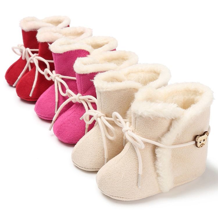 Plain Lace-up Toddler Shoes