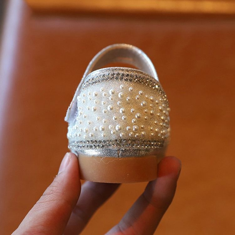 Round Toe Princess Baby Girl Shoes