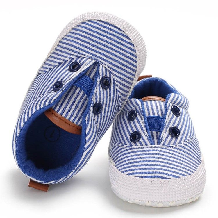 Stripe Slip-on Baby Toddler Shoes