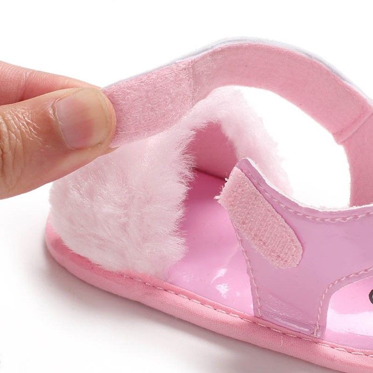 Vanlig Borrelås Baby Girl Toddler Shoes