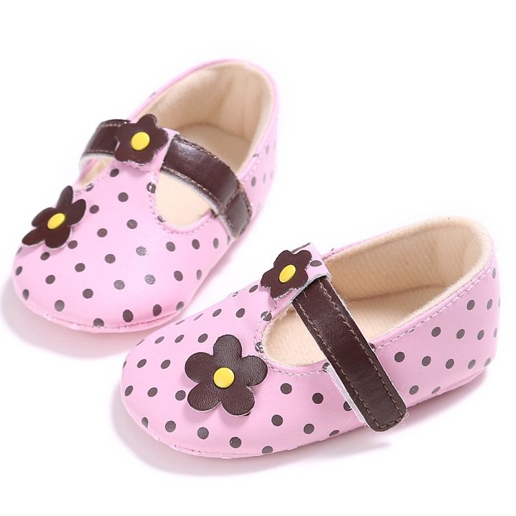 Velcro Floral Toddler Shoes