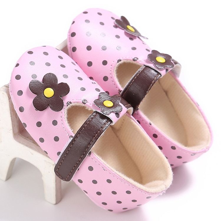 Velcro Floral Toddler Shoes