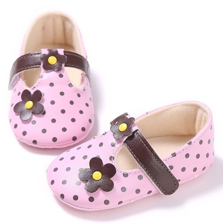 Velcro Floral Toddler Shoes