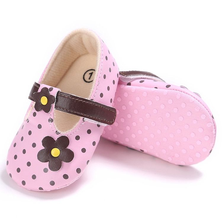 Velcro Floral Toddler Shoes