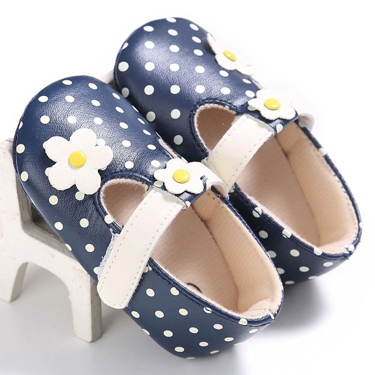 Velcro Floral Toddler Shoes