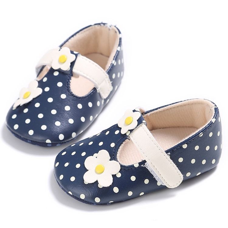 Velcro Floral Toddler Shoes