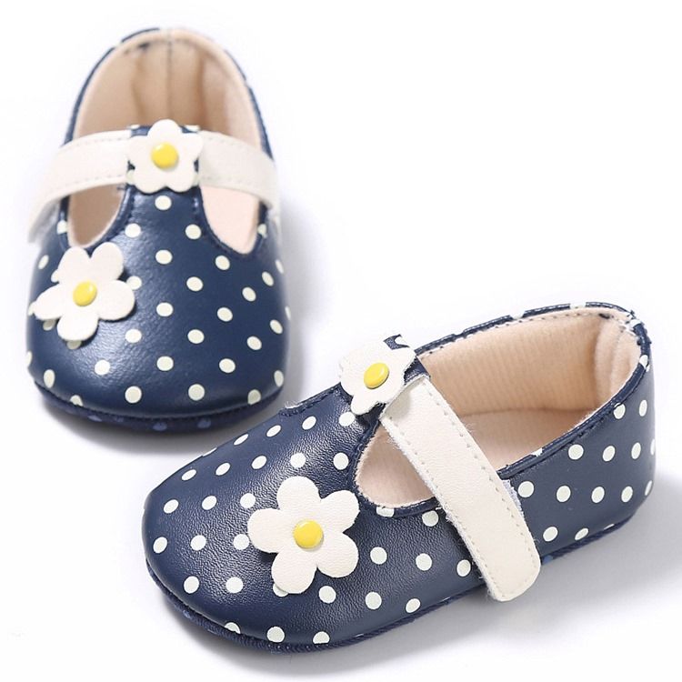 Velcro Floral Toddler Shoes