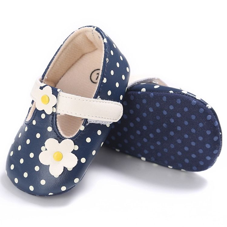 Velcro Floral Toddler Shoes