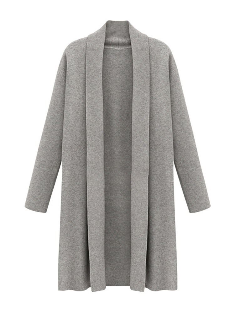 Innpakket Lang Jakke For Vinter Vinter Trenchcoat