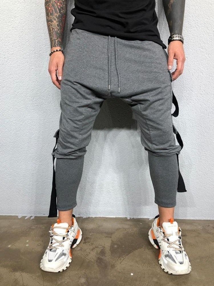 Baggy Pants For Menn Pocket Spring Casual Pants