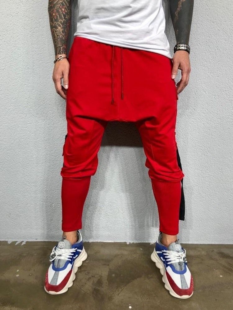 Baggy Pants For Menn Pocket Spring Casual Pants