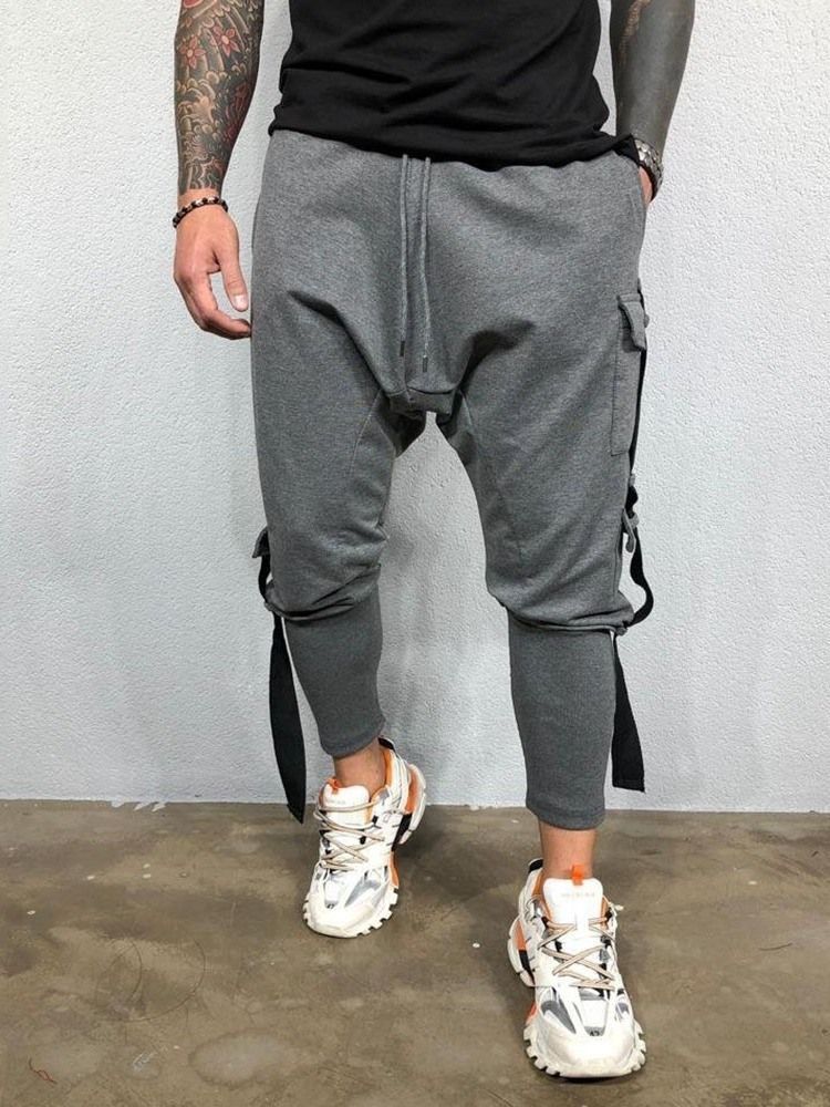 Baggy Pants For Menn Pocket Spring Casual Pants