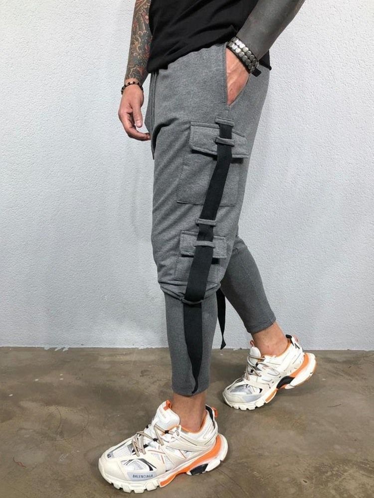 Baggy Pants For Menn Pocket Spring Casual Pants