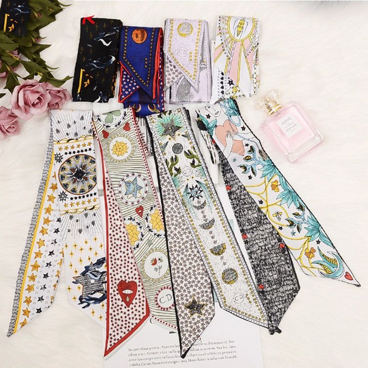 Charmeuse Bag Belt Head Scarf For Women