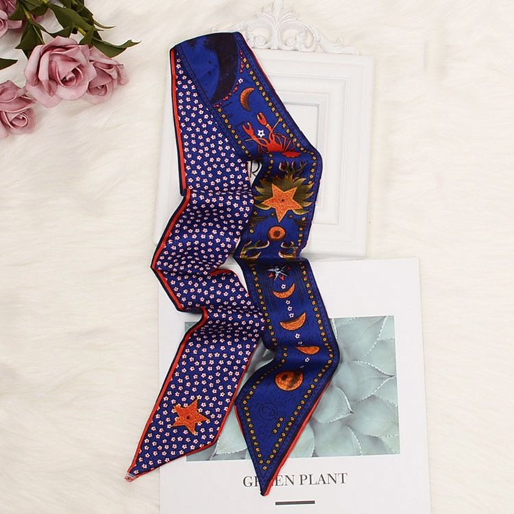 Charmeuse Bag Belt Head Scarf For Women