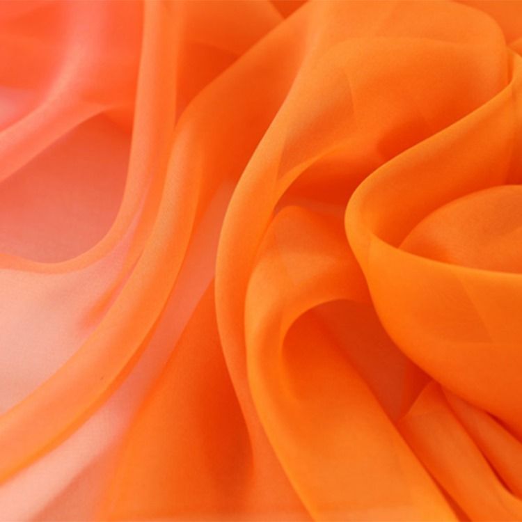 Dame Charmeuse Living Coral Scarf