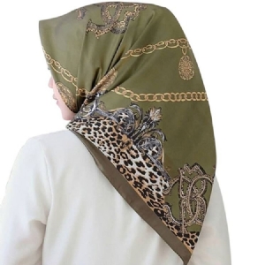 Damemote Leopard Kvinnelige Skjerf