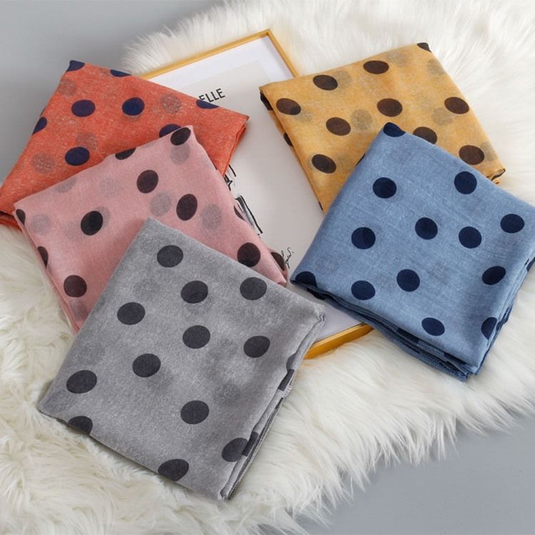 Dots Skjerf For Bomull