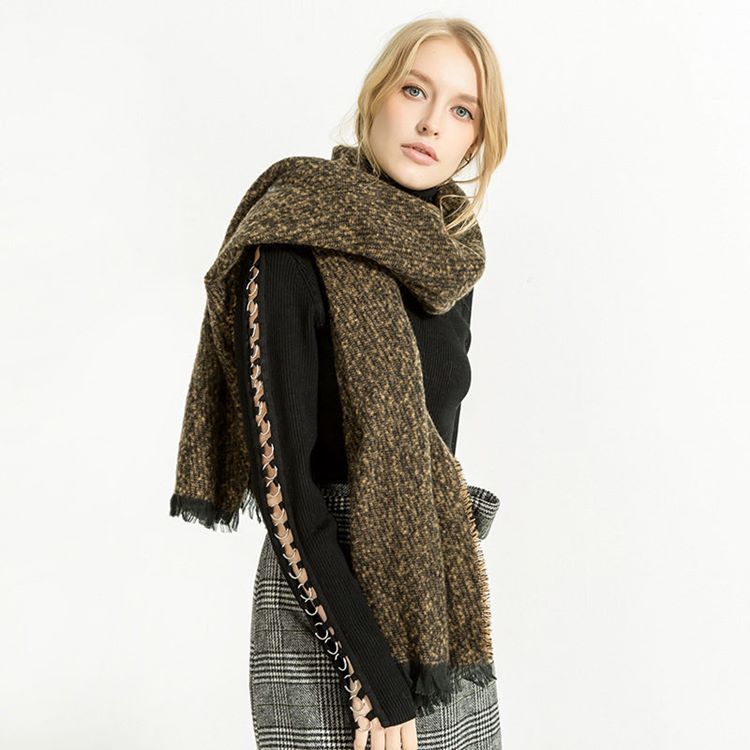 Kvinner Imitasjon Cashmere Tassel Vanlige Skjerf