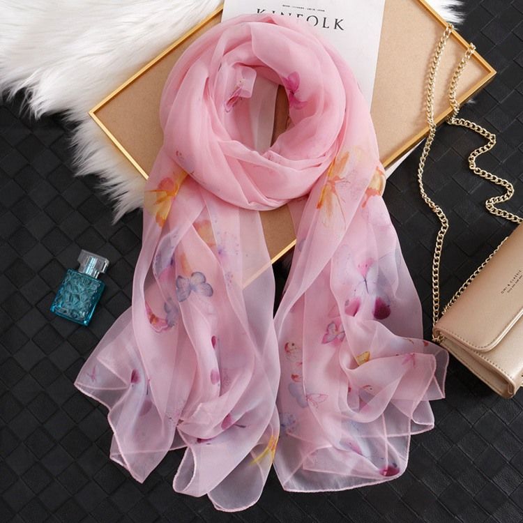 Kvinner Print Ladylike Animal Scarf