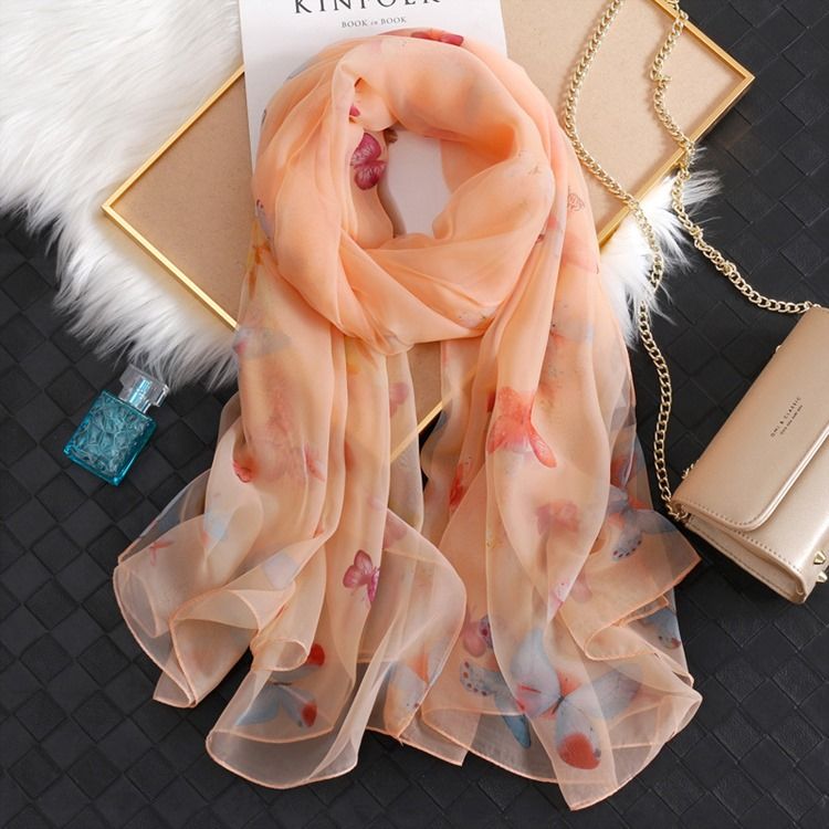 Kvinner Print Ladylike Animal Scarf