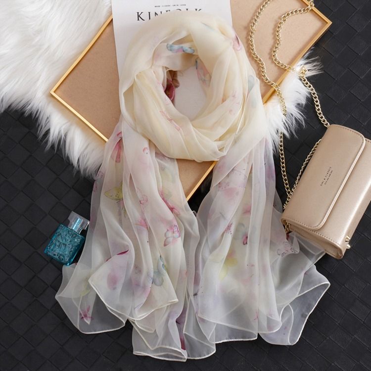 Kvinner Print Ladylike Animal Scarf