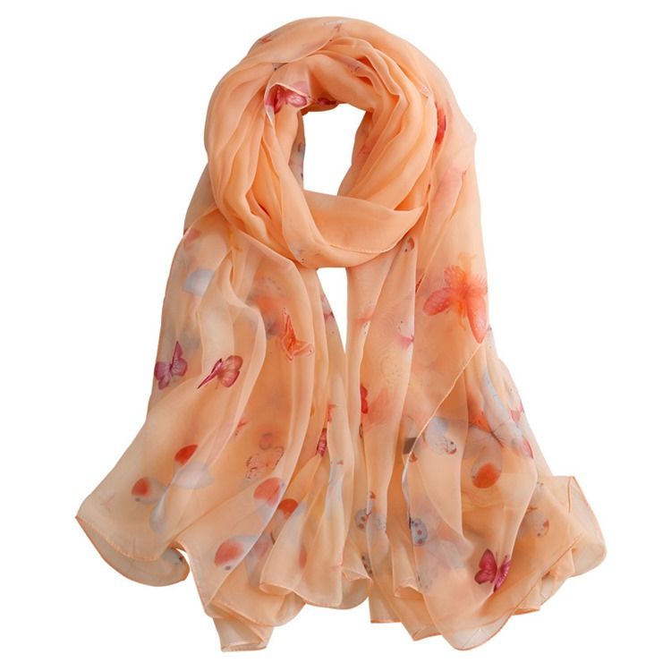 Kvinner Print Ladylike Animal Scarf