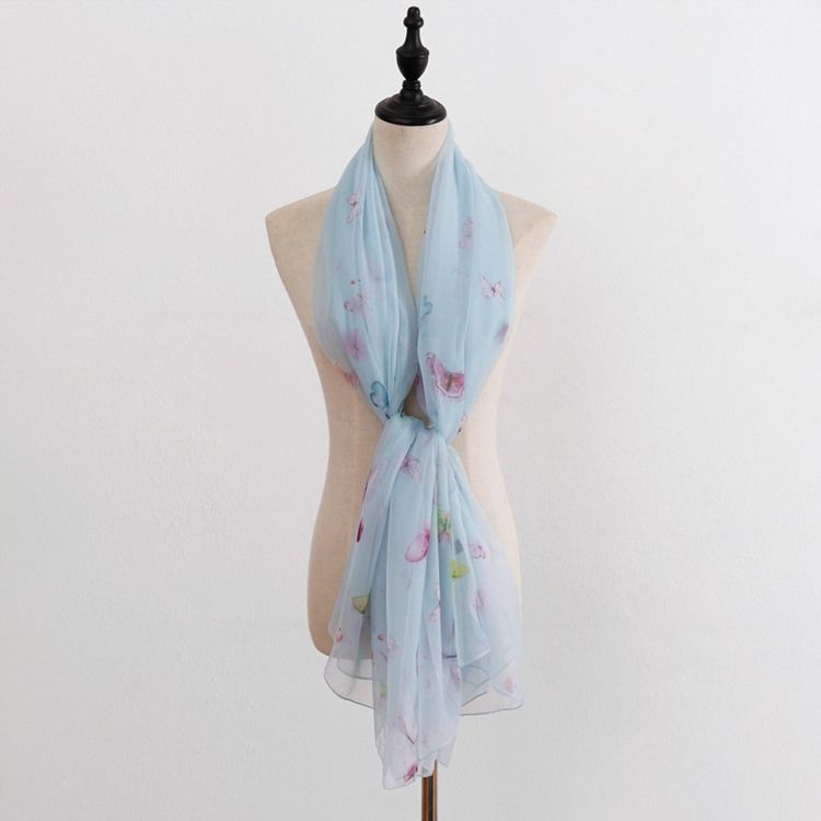 Kvinner Print Ladylike Animal Scarf