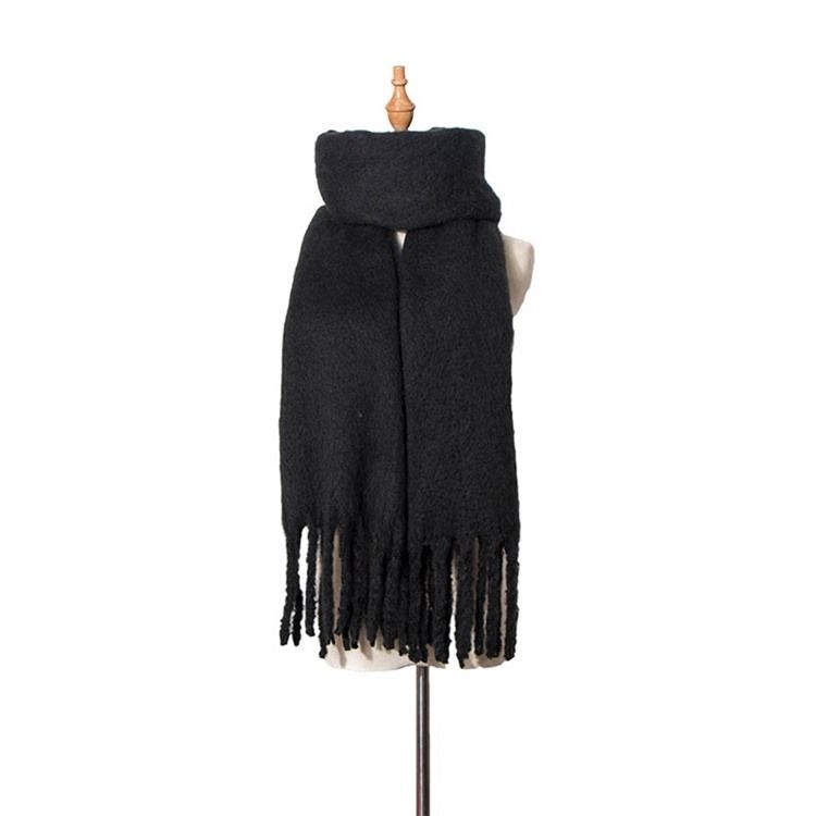 Kvinner Tassel Polyester Vanlige Skjerf