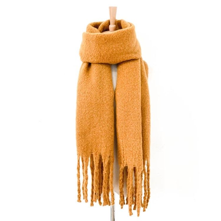 Kvinner Tassel Polyester Vanlige Skjerf