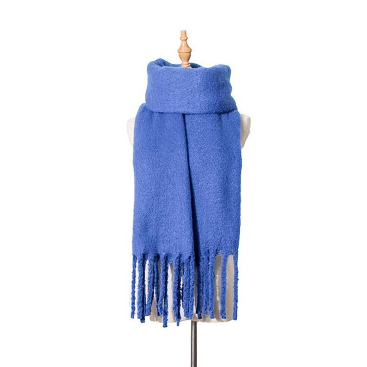 Kvinner Tassel Polyester Vanlige Skjerf