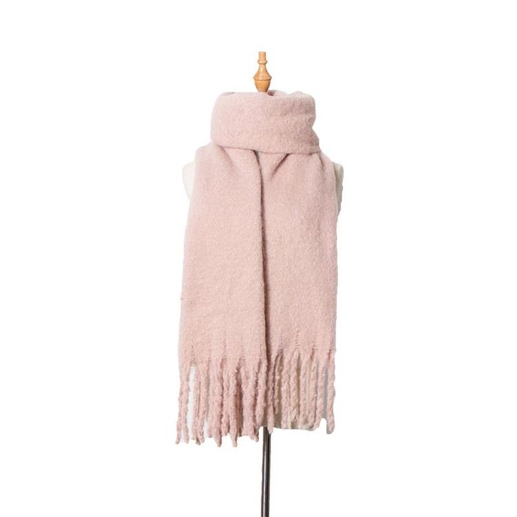 Kvinner Tassel Polyester Vanlige Skjerf