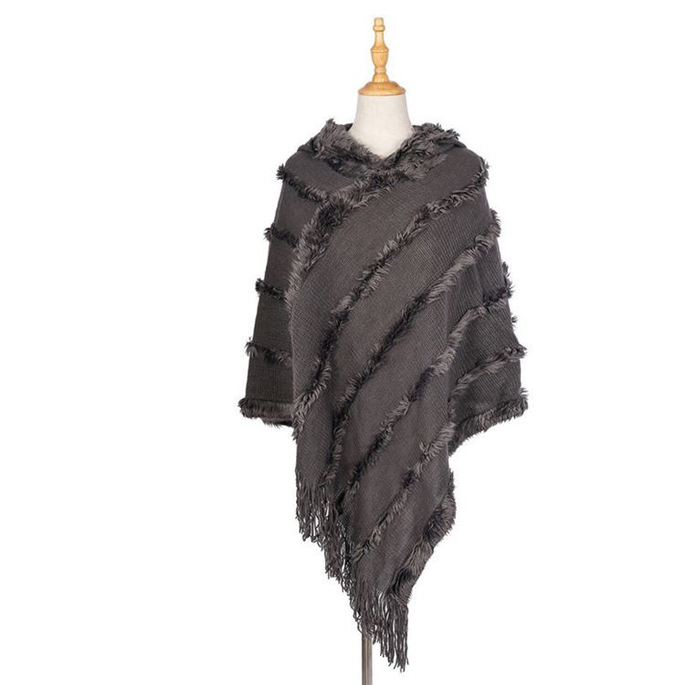 Shawl For Kvinner Imitasjon Cashmere Vanlige Skjerf