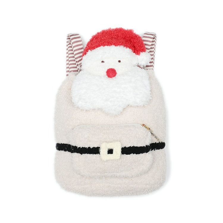 Christmas Santa Claus Patchwork Cartoon Ryggsekker