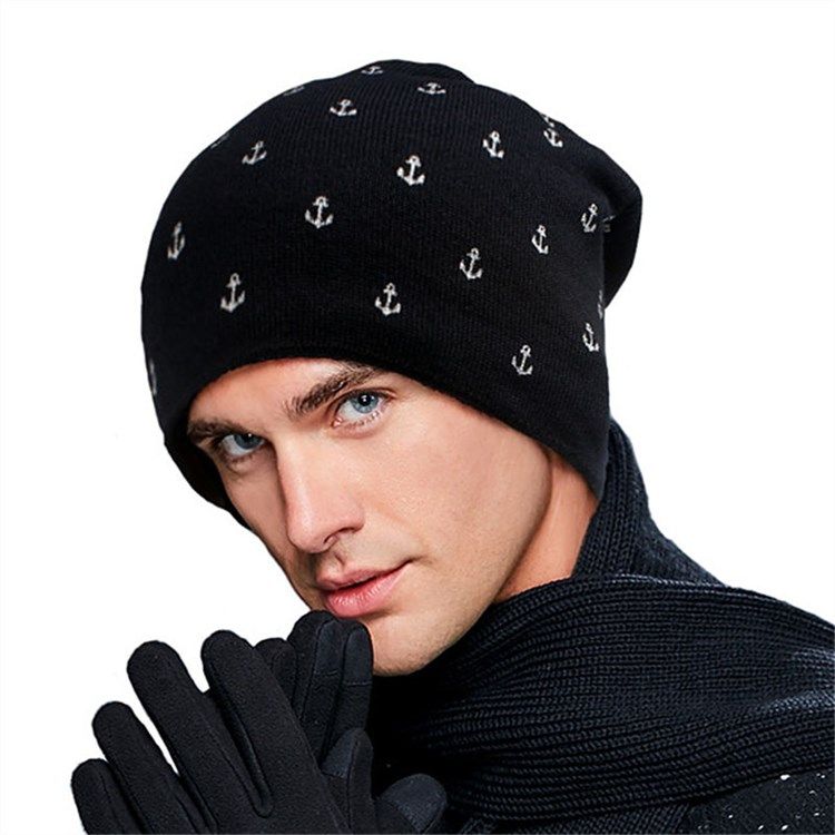 Anchor Winter Men Hat