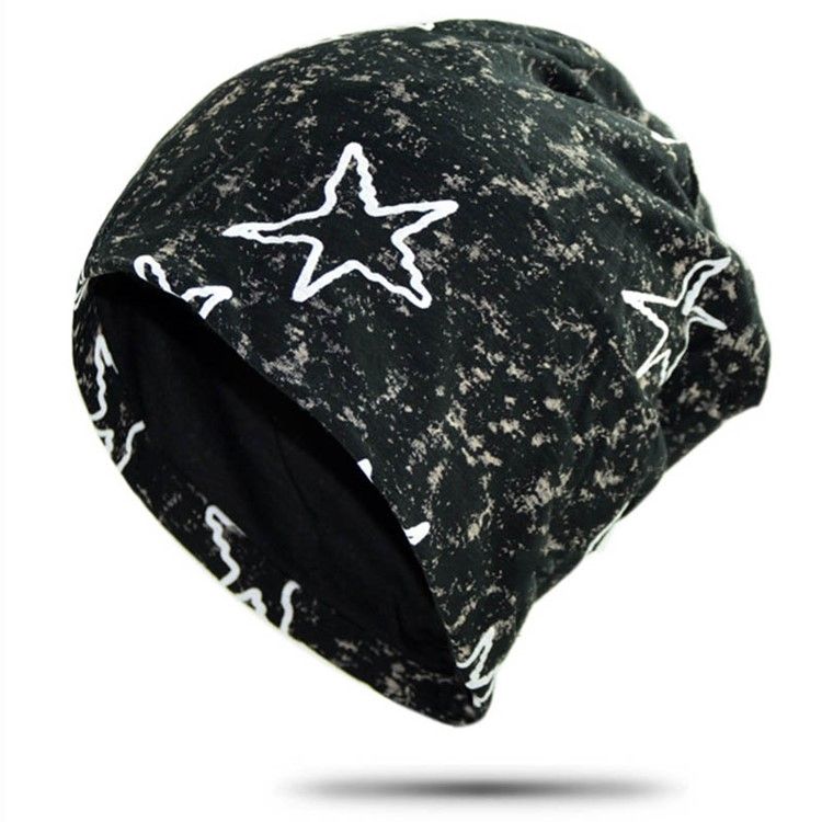 Bomullsstjerne For Menn Fall Star Hat