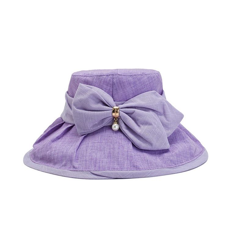 Bucket Hat For Kvinner Bowknot Fall Hats